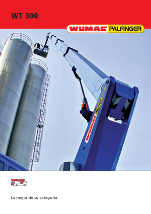 Piattaforme aeree telescopiche autocarrate Wumag-Palfinger WT 300.3