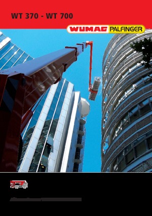 Piattaforme aeree telescopiche autocarrate Palfinger WT 370