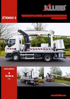 Piattaforme aeree telescopiche autocarrate Klubb Xtenso 3