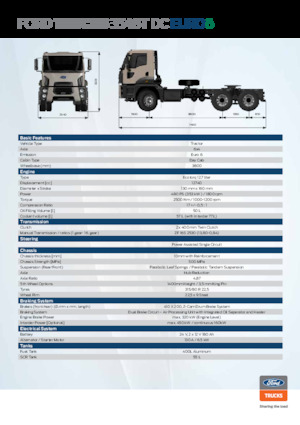 Trattori stradali Ford 3548T Dc