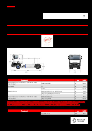 Trattori stradali Renault E-TECH C - T4x2 OFF ROAD