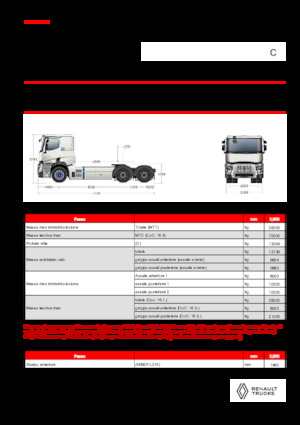 Trattori stradali Renault E-TECH C - T6x4 ROAD