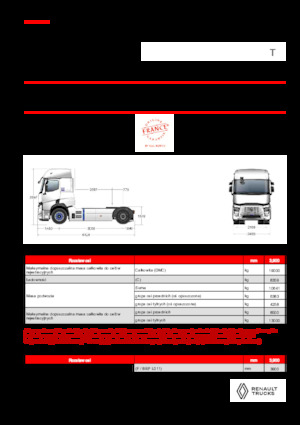 Trattori stradali Renault E-TECH T - T4x2