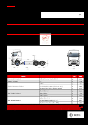Trattori stradali Renault E-TECH T - T6x2 TAG
