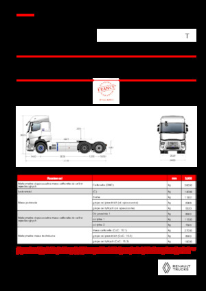 Trattori stradali Renault E-TECH T - T6x2 TAG