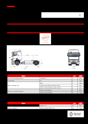 Trattori stradali Renault RT E-TECH T - T4x2