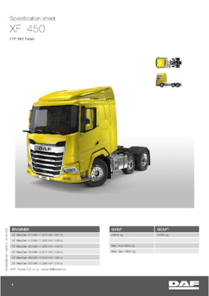 Trattori stradali DAF XF 530 FTP
