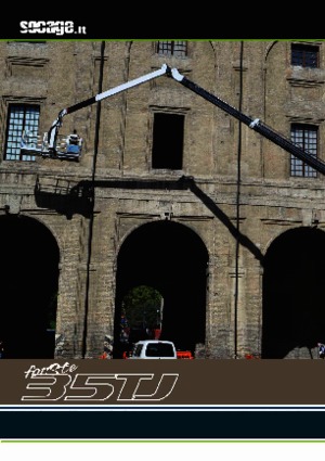 Piattaforme aeree telescopiche autocarrate Socage forSte 35 TJ