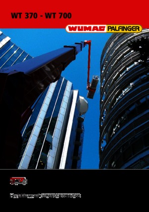 Piattaforme aeree telescopiche autocarrate Palfinger WT 370