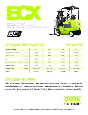 Carrello VNA Clark ECX30