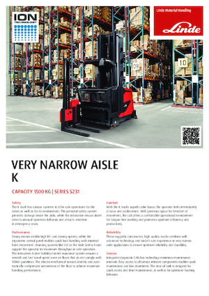 Carrello VNA Linde K 0.9