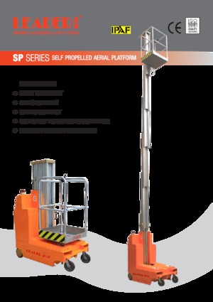 Piattaforme aeree verticali Leader SP 20