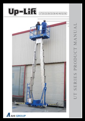 Piattaforme aeree verticali AHI UT46