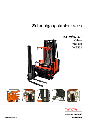 Caricatori laterali elettrici BT Vector VCE 100