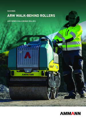 Compattatori stradali vibranti per trincee/misti Ammann ARW 65