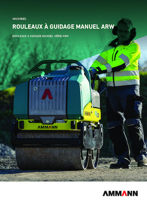 Compattatori stradali vibranti per trincee/misti Ammann ARW 65