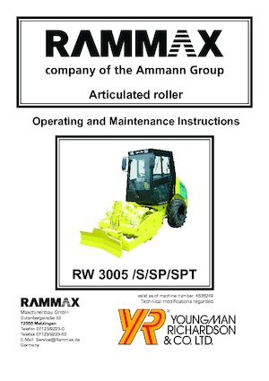 Pale gommate Rammax RW 3005 SPT