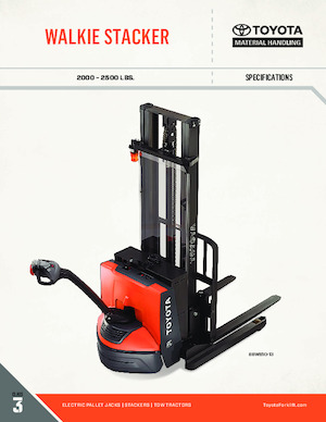 Impilatori Walkie Toyota 8BWS10