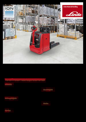 Impilatori Walkie Linde D10