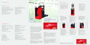 Impilatori Walkie Linde D12S
