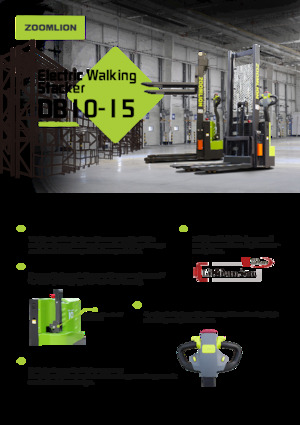 Impilatori Walkie Zoomlion DB15