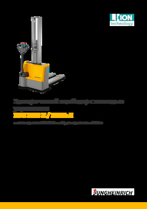 Impilatori Walkie Jungheinrich EJC M10b E Li-Ion