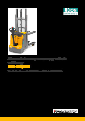 Impilatori Walkie Jungheinrich EJD 120 ZT