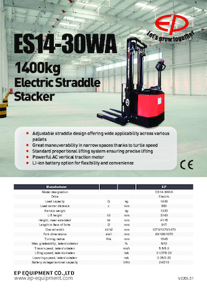 Impilatori Walkie EP ES14-30WA