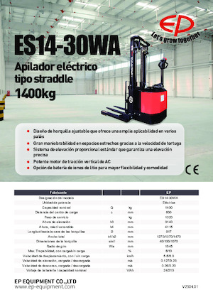 Impilatori Walkie EP ES14-30WA