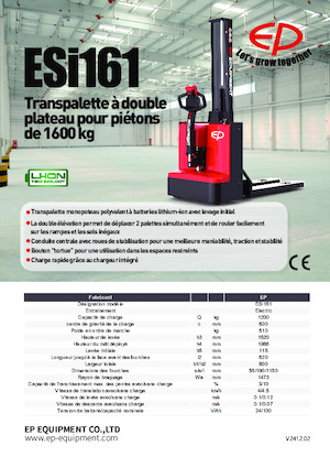 Impilatori Walkie EP ESi161