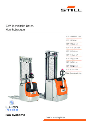 Impilatori Walkie Still EXV 10 