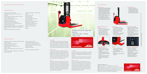 Impilatori Walkie Linde L12AS Triplex 120x50