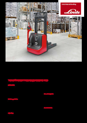 Impilatori Walkie Linde L14C 