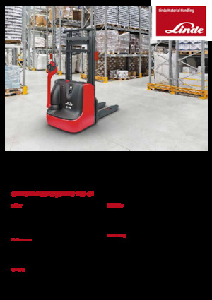 Impilatori Walkie Linde L14C 