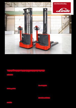 Impilatori Walkie Linde ML10