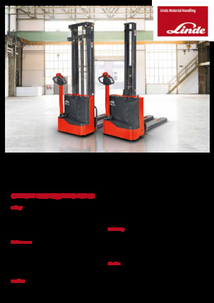 Impilatori Walkie Linde ML10