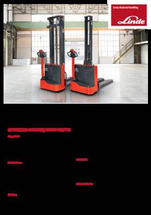 Impilatori Walkie Linde ML10