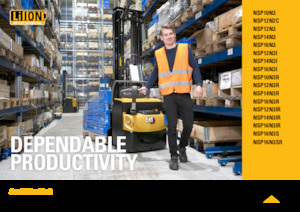 Impilatori Walkie Caterpillar NSP12N3