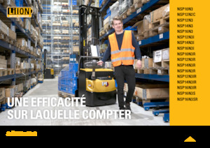 Impilatori Walkie Caterpillar NSP16N3SR