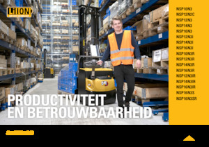 Impilatori Walkie Caterpillar NSP16N3SR