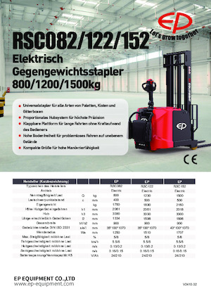 Impilatori Walkie EP RSC122