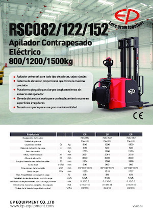 Impilatori Walkie EP RSC122