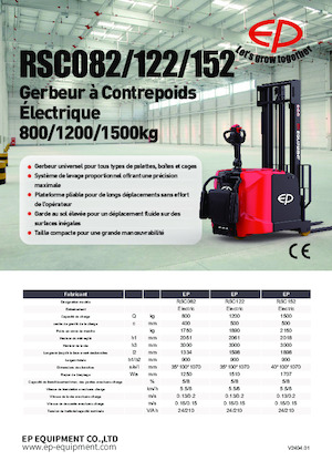 Impilatori Walkie EP RSC122