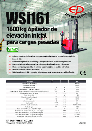 Impilatori Walkie EP WSi161