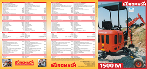 Escavatori a ragno EUROMACH 1500 / 2M
