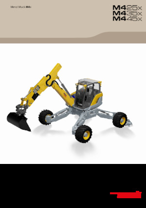 Escavatori a ragno Menzi M425x