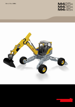 Escavatori a ragno Menzi M425x