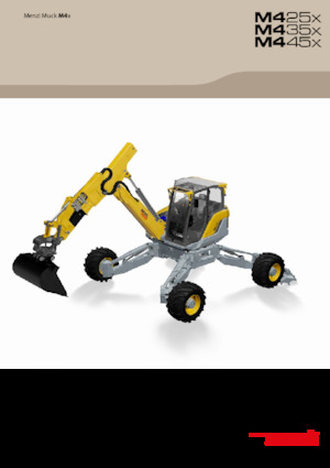 Escavatori a ragno Menzi M425x