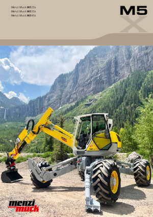 Escavatori a ragno Menzi M535x