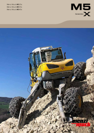 Escavatori a ragno Menzi M535x